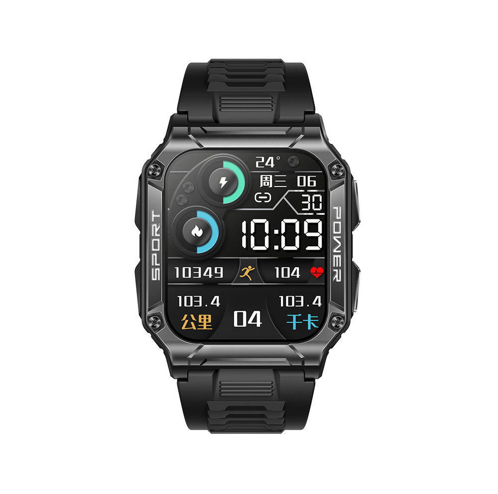 Smartwatch 1.95 Screen Bluetooth Talk Compass - Málle
