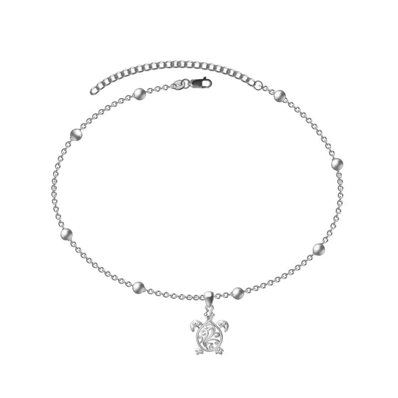 Sterling Silver Cute Anklet Bracelets Fashion Jewelry - Málle