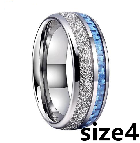 8mm Blue Carbon Fiber - Málle