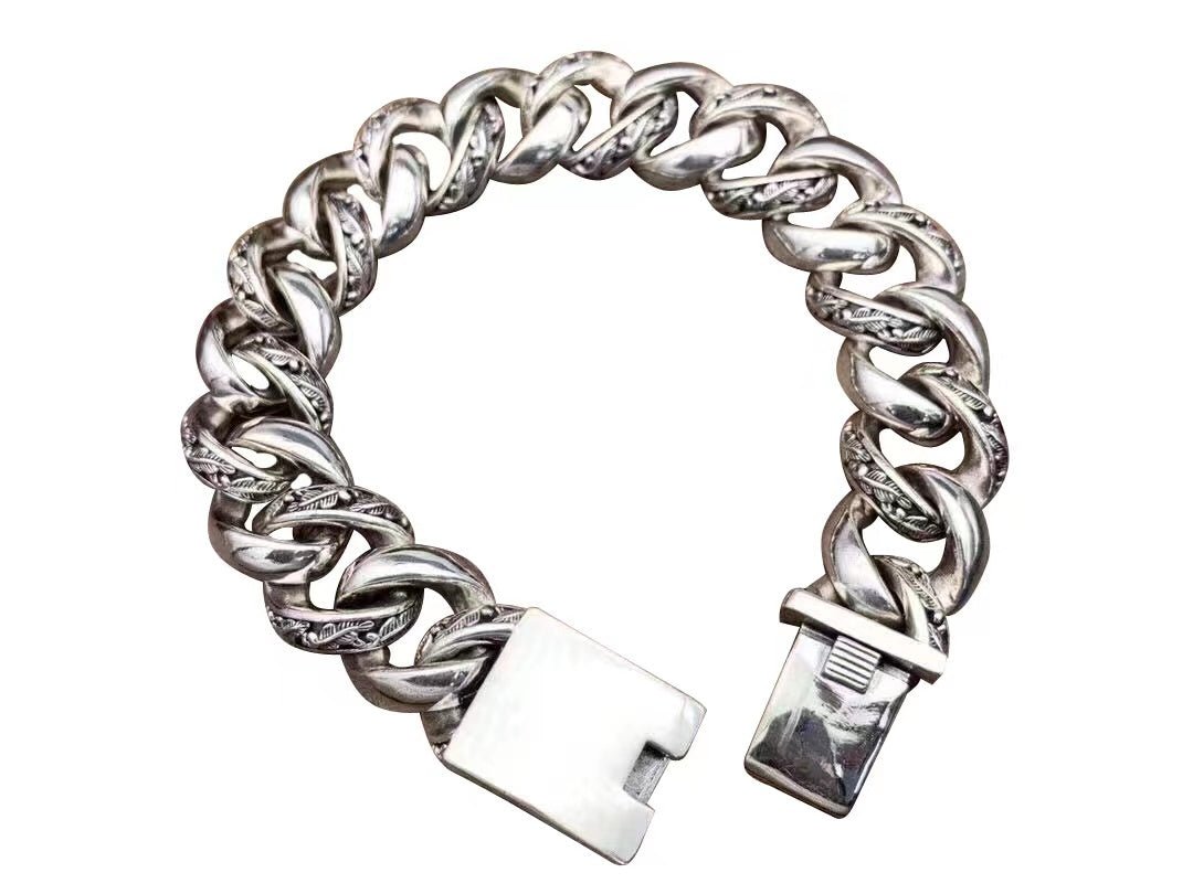 100% Percent 925 Sterling Silver Bracelet - Málle