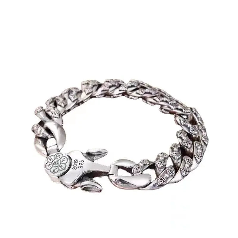 100% Percent 925 Sterling Silver Bracelet - Málle