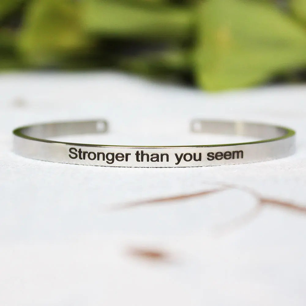 Laser engraving stainless steel bracelet - Málle