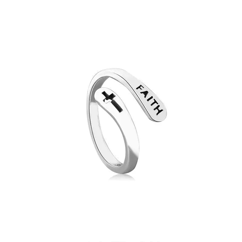 Women's Copper Faith Ring - Málle