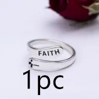 Women's Copper Faith Ring - Málle