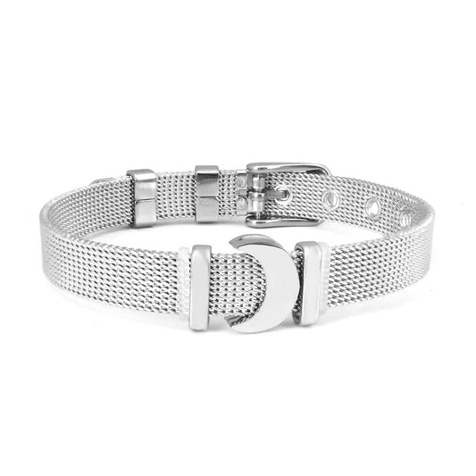 Mesh Stainless Steel Bracelet Bracelet Jewelry - Málle