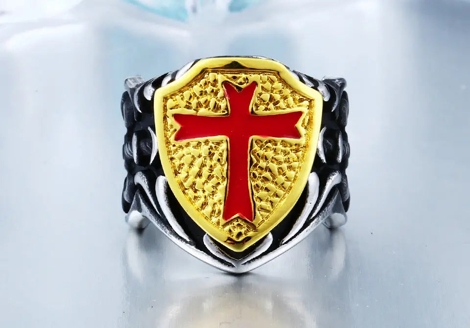 Men's Cross Ring - Málle