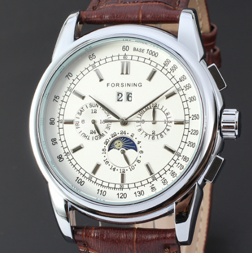 Multi-functional mechanical men's watch fashion military watch personality watch