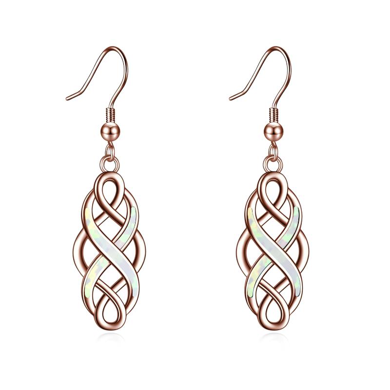 Celtic Earrings Sterling Silver Dangle Dangling Earrings Jewelry  Gifts for Women Girls - Málle