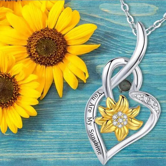 Sunshine Sunflower Pendant - Málle