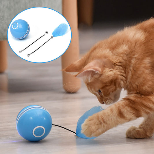 Colorful LED Laser Funny Cat Ball - Málle