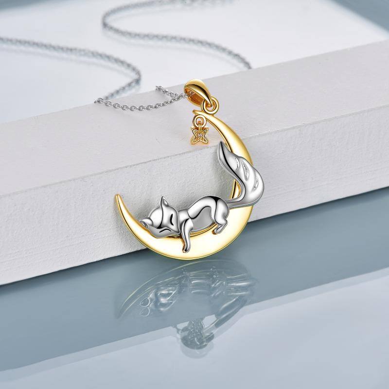 925 Sterling Moon Fox. - Málle
