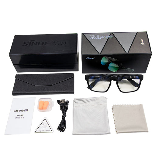 Smart Bluetooth Sunglasses Outdoor Stereo Loudspeaker Multifunctional - Málle