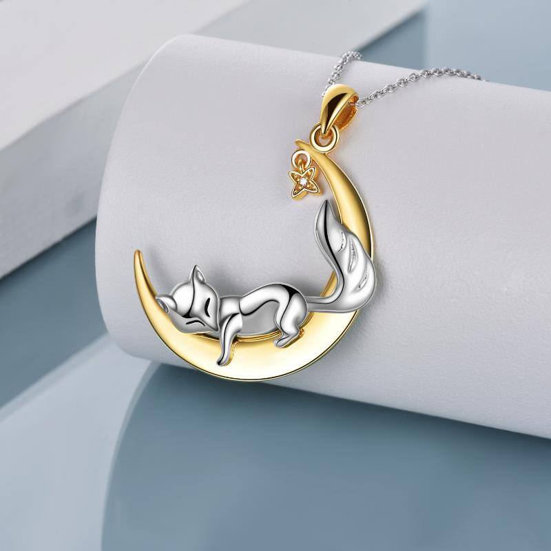 925 Sterling Moon Fox. - Málle