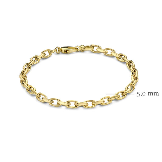 Stainless Steel O Chain Bracelet 5.0MM