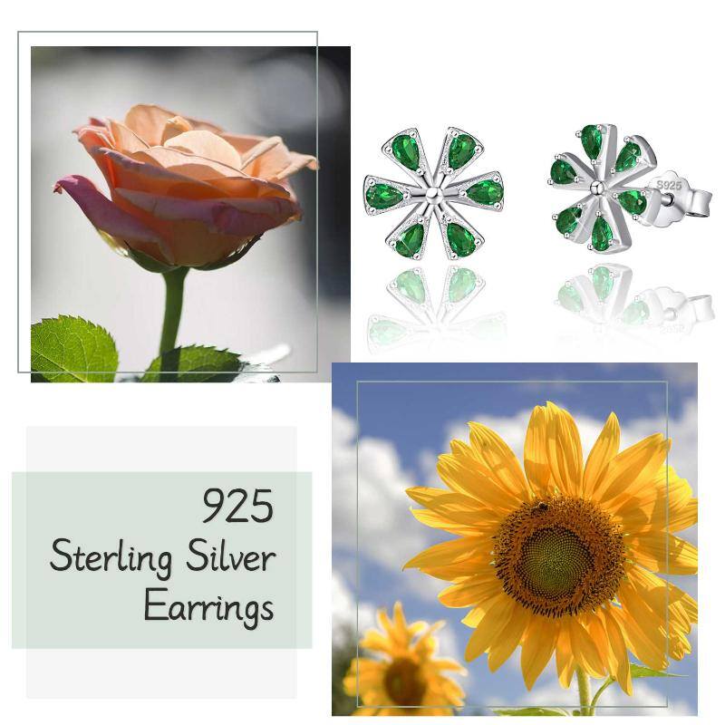 925 Sterling Silver Daisy
