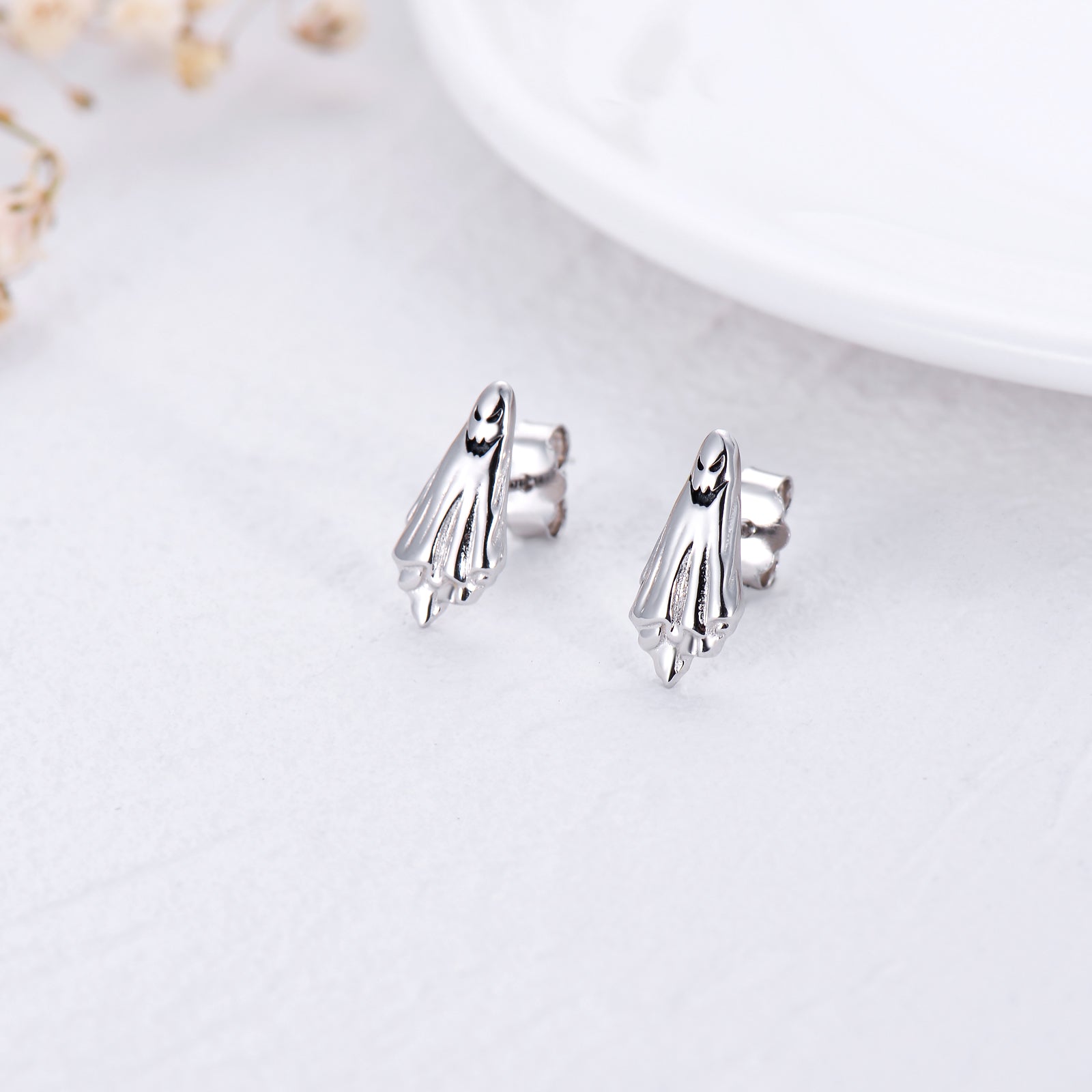 Sterling Silver Stud Earrings for Women - Málle