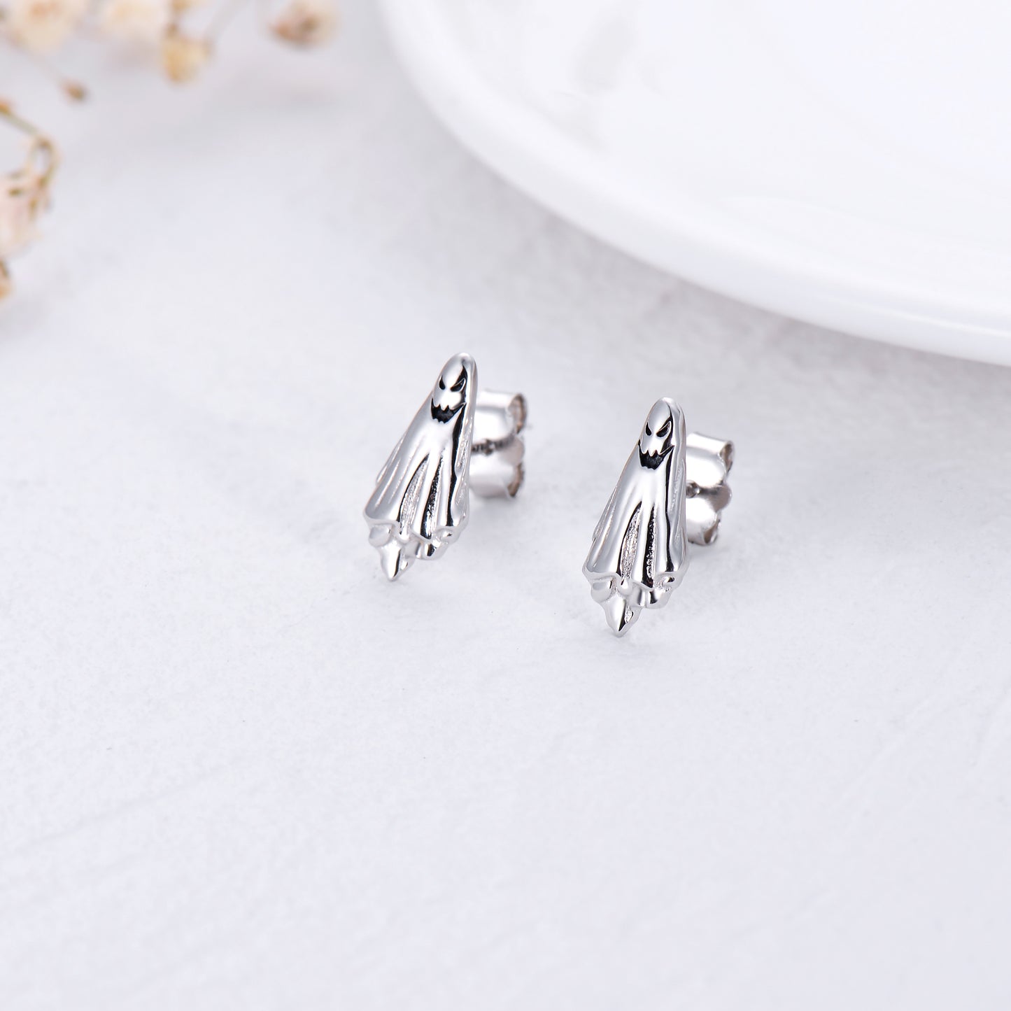 Sterling Silver Stud Earrings for Women