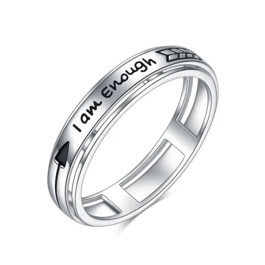 Anxiety Sterling Silver Fidget Ring - Málle