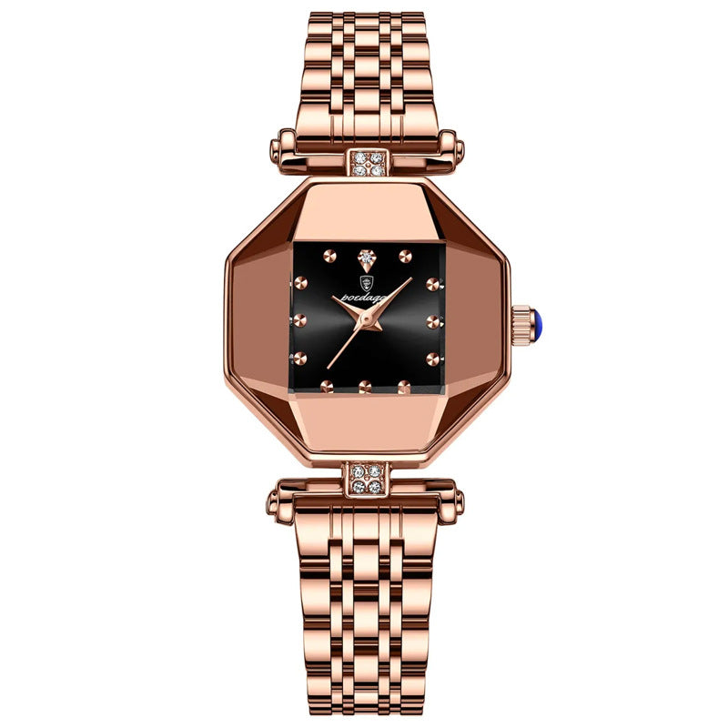 Women's Fashion Quartz Watch Square Waterproof - Málle