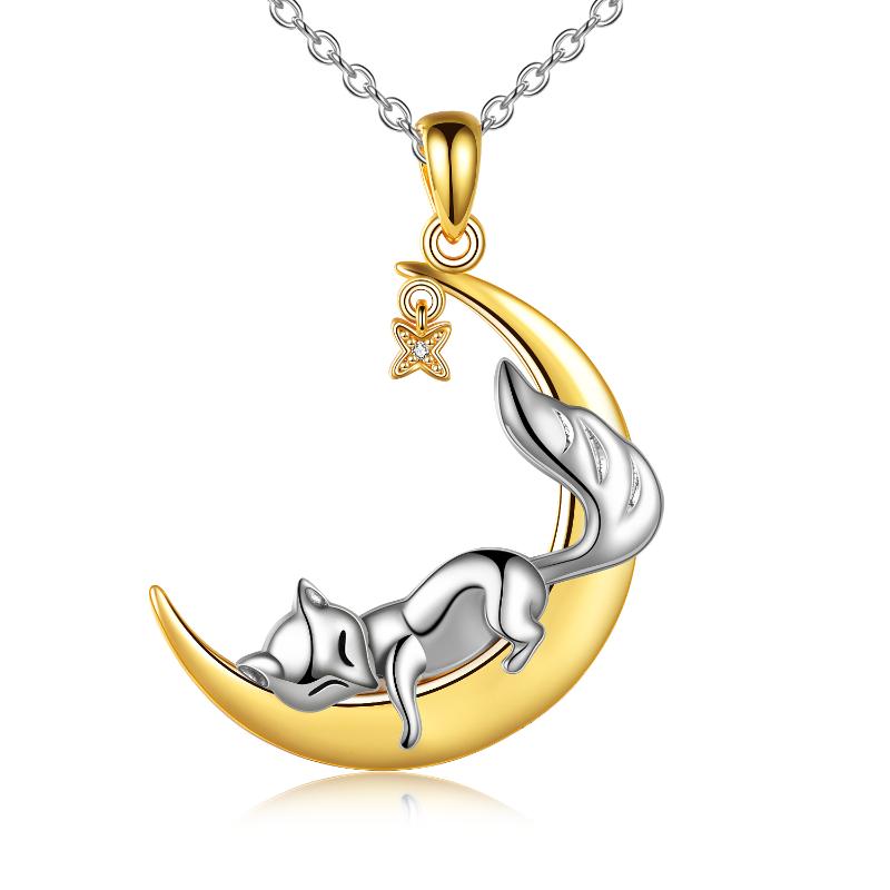 925 Sterling Moon Fox. - Málle