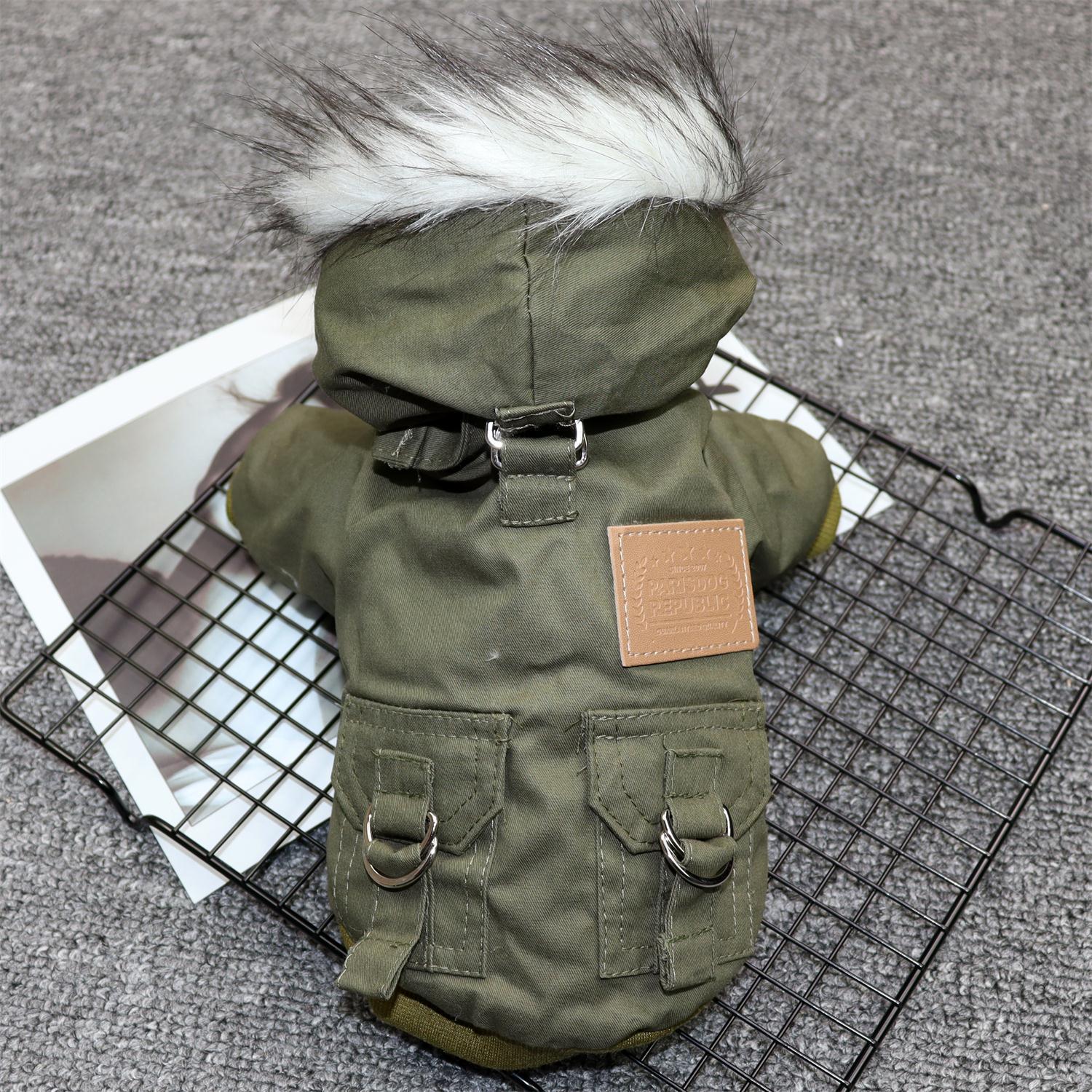 Padded Dog Clothes Padded Coat For Small Dogs - Málle